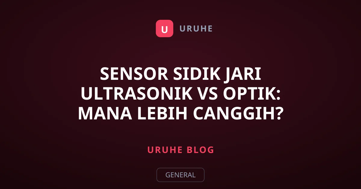 Sensor Sidik Jari Ultrasonik vs Optik: Mana Lebih Canggih?